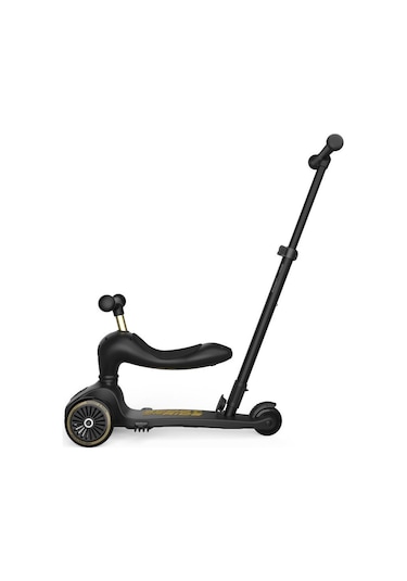 Scoot And Ride Push And Go Ebeveyn Kontrollü Çocuk Scooter Black&gold Limited Edition 240527-00089