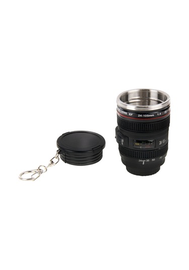 Mini Zoom Ef 24-105mm F/4.0l Usm Lens Kahve Termos Fincan Kupa