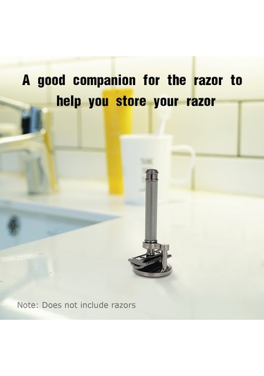Moveevo Şık, Sürdürülebilir, Dayanıklı Güvenli Sakal/bıyık Tıraş Bıçağı Tutucu & Depolama