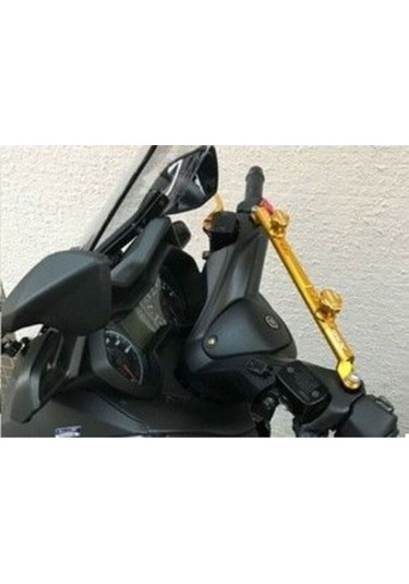 Motosiklet Aksesuar Tutucu Gidon Barı Xmax Nmax Pcx Vb Scooter Ve Vitesli Modellere Uygun Gold