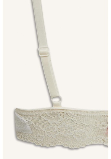 Defacto Pedli Dantelli Bralet-fall İn Love R6569az25wnwt46 Beyaz