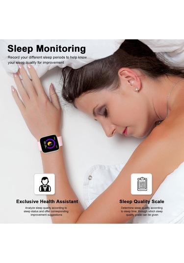 Padalink Y68 1.44" Ips Dokunmatik Ekran Spor Akıllı Saat (İthalatçı Garantili)