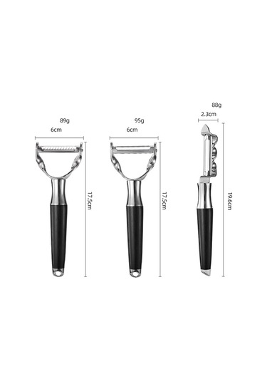 Cbtx 304 Paslanmaz Çelik Soyma Bıçağı Çok Fonksiyonlu Soyucu Meyve Ve Sebze Kazıyıcı Soyma Tırtıklı