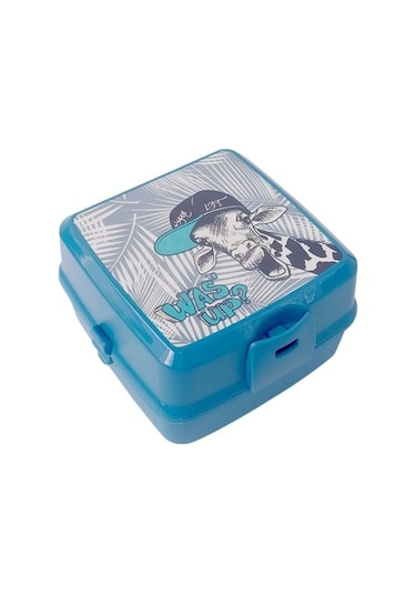 Buffer® Kendiliğinden Kaşık Çatallı Beslenme Kutusu 4 Bölmeli Çoc