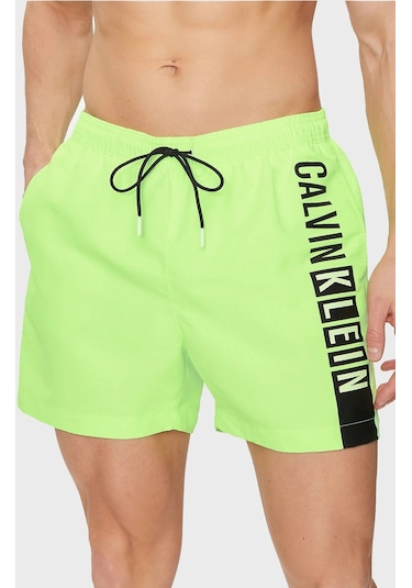 Calvin Klein Erkek Mayo Short Km0km00991 M0t Açık Yeşil