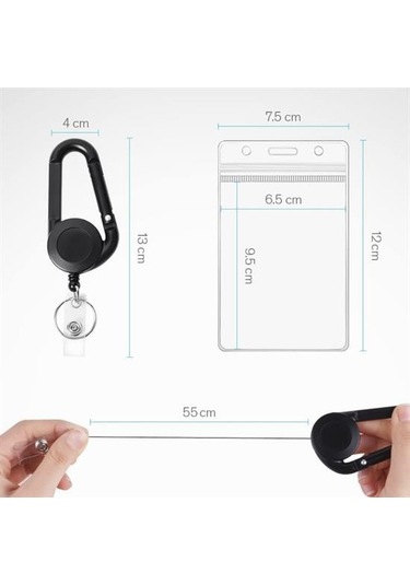 Buffer Teleskopik Karabina Aksesuar Anahtarlık