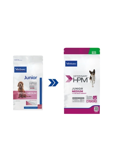 Virbac Junior Dog Special Medium Köpek Kuru Maması 12 Kg