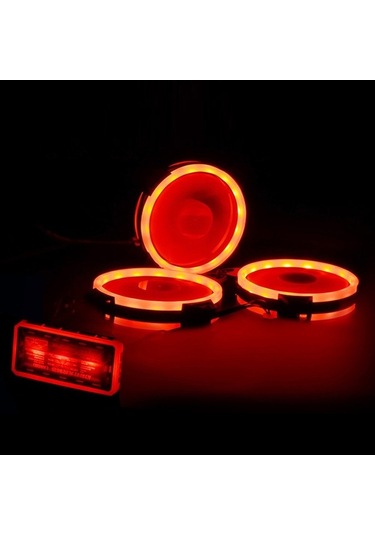 Didadodo 12cm Rgb Pc Soğutma Fanı - 1200 Rpm, Aura Sync Optimizasyonlu Kontrollü, Beyaz, Yüksek Performans Beyaz