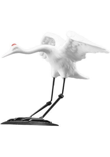 Homyl Vinç Heykeli Heykelcik Modern Minimalist Kuş Süsü Stild