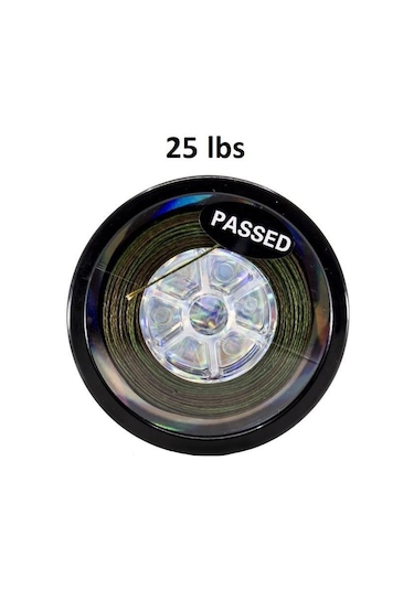 Kudos 20mt 25lb Hooklink Sazan Rig İpi Camo Green