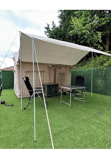 Nurgaz Campout Şişme Çadır Çok Renkli