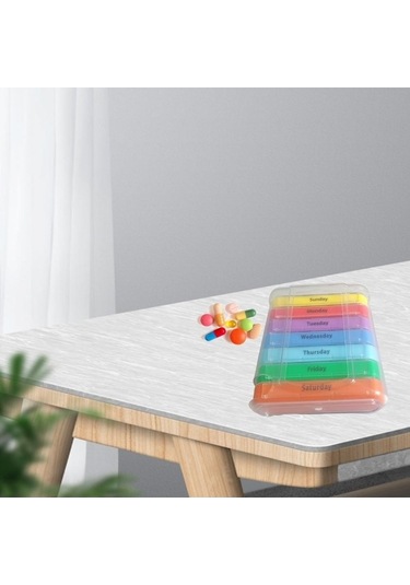 Pazly Vitamin Suntek Kasa Hap Haftalık Günlük Düzenleyici 7 Ub Diğer