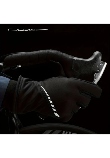 Willowhaven Siyah Kışlık Dokunmatik Eldiven, Kayak Koşu Bisiklet Siyah