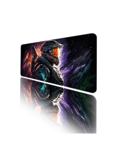 Helixsun Mouse Pad Büyük Boy Gaming Oyuncu Xxl 90 x 40 CM Master Chıef
