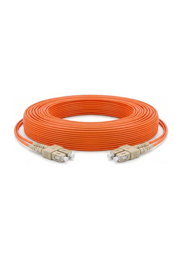 Alfafonet Sc/pc-sc/pc Multimode Om2 Dupleks 10 Metre Fiber Patch Cord