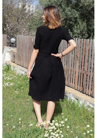 Barbora Günlük Yazlık Ofis Kadın Elbisesi Dis208