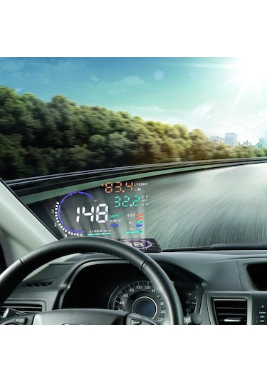 Sanal Gösterge Paneli Hud Head Up Display 5.5 İnç A8 Obd Sistem