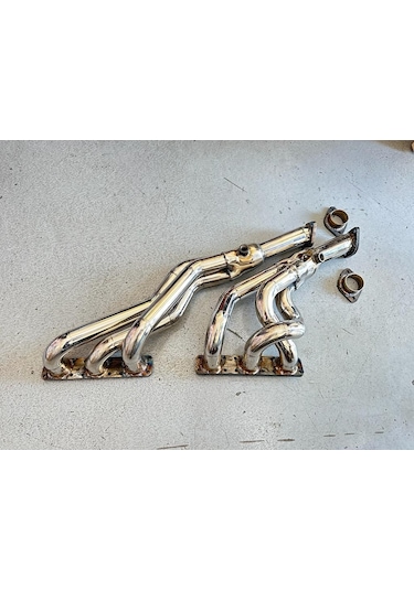 Bmw 3-5 Serisi Eksoz Manifold Headers Takım Krom Yan Sanayi E30.
