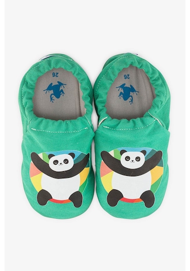 Hopfrög Kids Panda Bear Hyper Nane Çayı Yeşil Barefoot Akıllı Patik Nane Çayı
