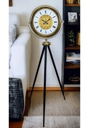Zentime Gold Asalet Tripod Ayaklı Saat Çok Renkli