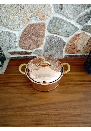 Modabakir Tencere Bakır, 20 Cm