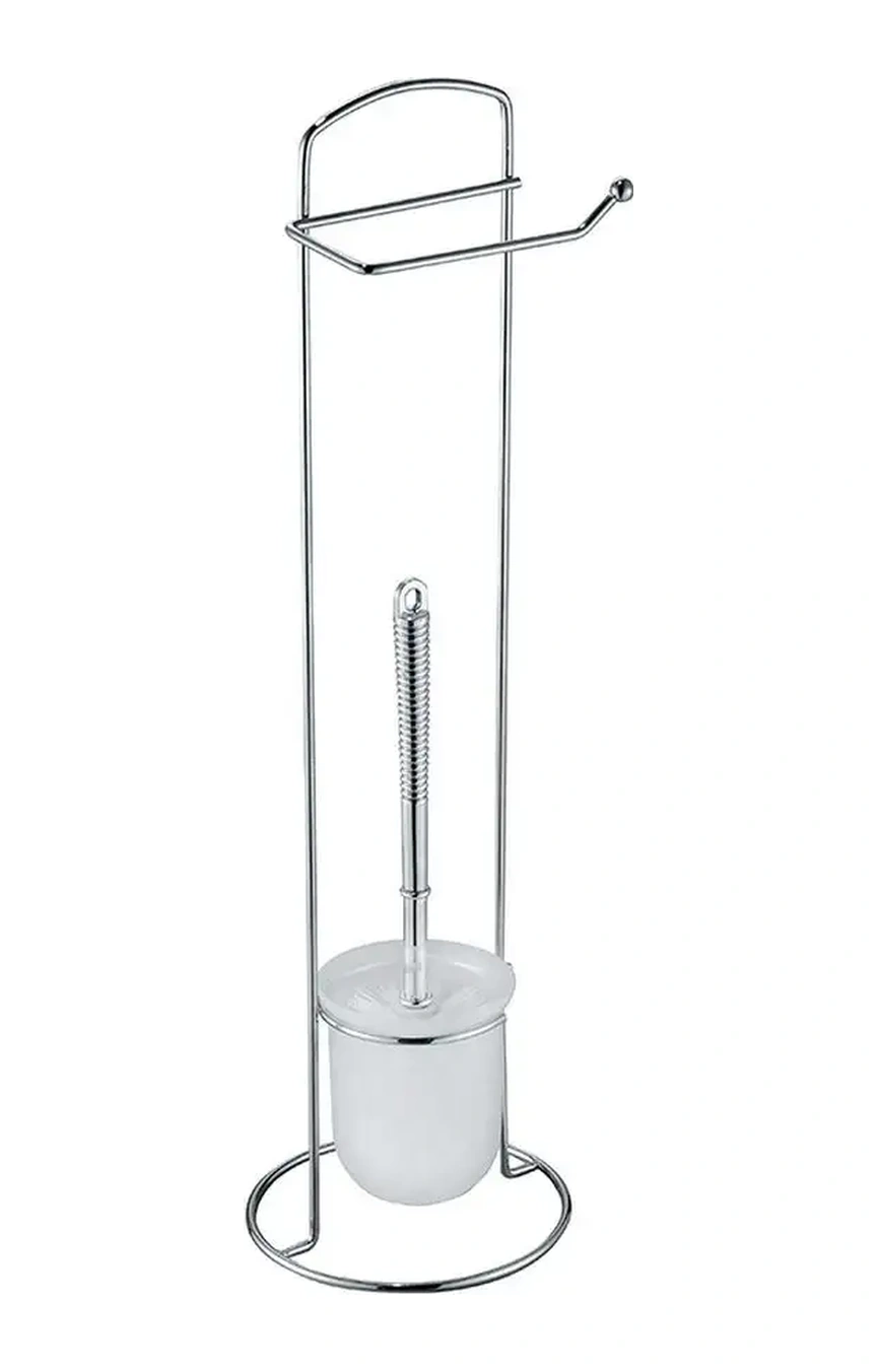 Ryzij Kot Tuvalet Kağıdı Ve Tuvalet Fırçası İçin Zemin Sepeti 167295475 Gri