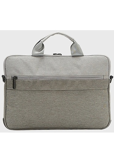 Prestigegoods Okade T54 13.3 Dizüstü Bilgisayar Defter Çantası, Su Geçirmez, 4 Köşe Koruma, Omuz Kayışı Gri