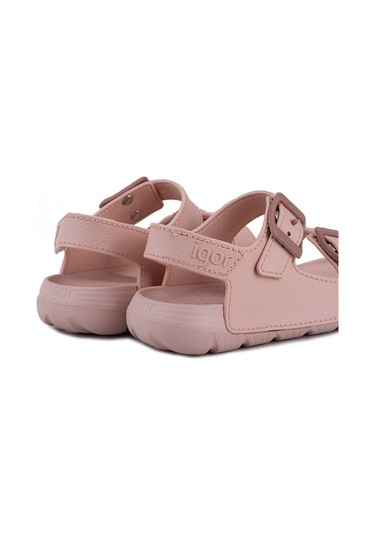 Igor S10299-197 Mauı Nude Çocuk Sandalet Pudra Pudra