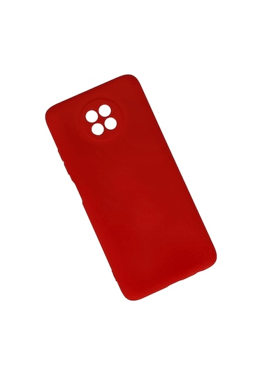 Durukar Redmi Note 9 5g Kılıf Nano İçi Kadife Silikon - Kırmızı