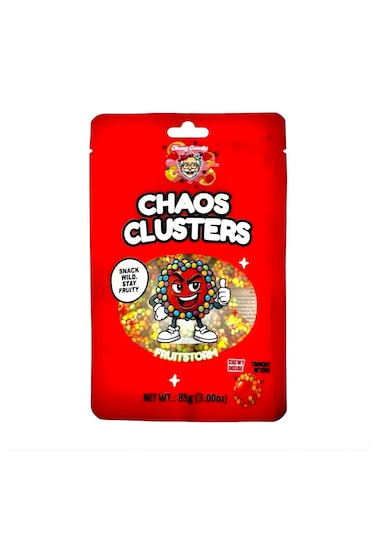 Chaos Candy Chaos Clusters Fruitstorm 85g