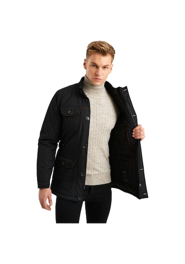 Dynamo Erkek Spor Parka 3450 Bgl-st01641 Siyah