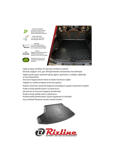 Toyota C-hr 2025 Model 3d Havuzlu Paspas Ve Bagaj Havuzu Set