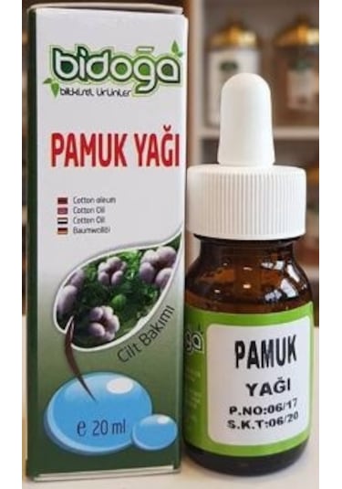Bidoğa Pamuk Yağı 20 ML