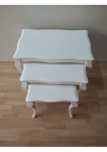 Lükens Ayaklı Beyaz Lake Zigon Sehba