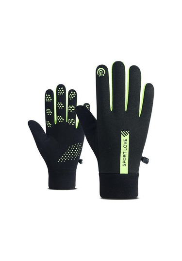 Sımıcg Kışlık Kadın Termal Eldiven - Yeşil