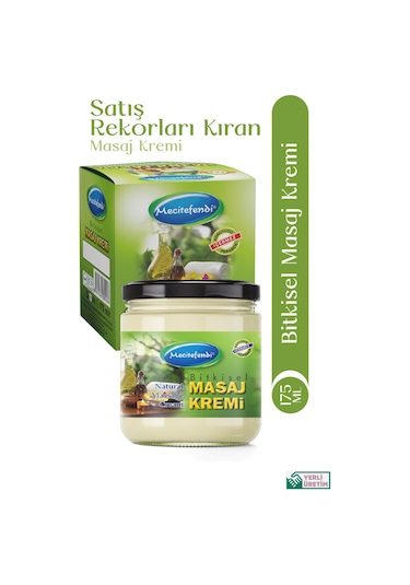 Mecitefendi Bitkisel Masaj Kremi 175 ML