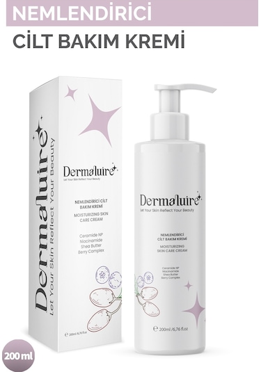 Dermaluire Nemlendirici Cilt Bakım Kremi 200 ML