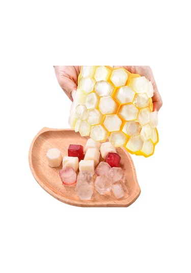 37 Izgara Buz Küpleri Petek Dondurma Makinesi Formu Dıy Kalıp Buzlu Şeker Kalıpları Yoğurt Buz Kutusu Buzdolabı Davranır Dondurucu Yeşil Yeşil