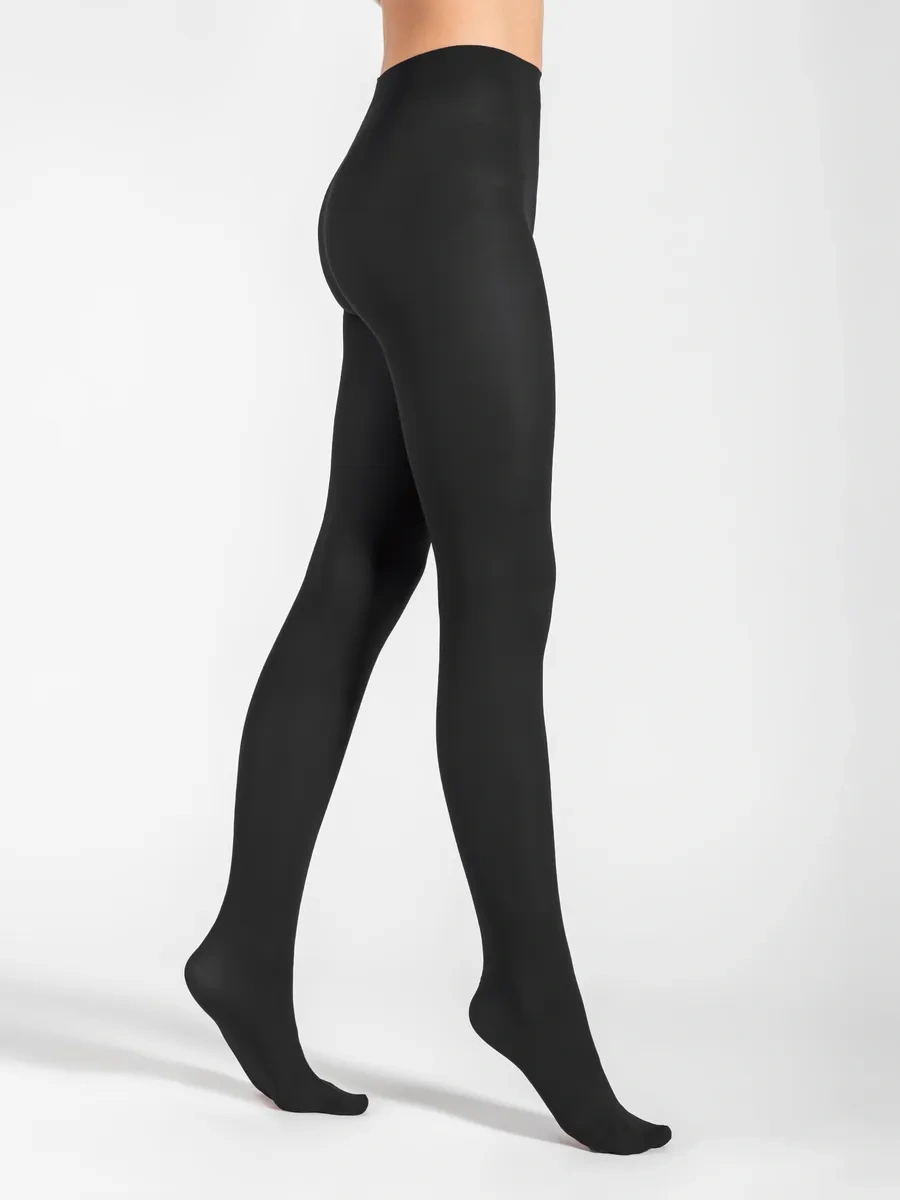 Calzeamo Dans Ve Jimnastik İçin Okul Çocuk Naylon Külotlu Çorap 343542813 Siyah