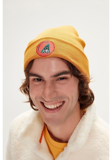 Bad Bear Bonfire Beanie Erkek Bere-27547 - Sarı