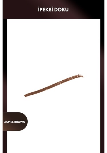 Pürüzsüz Uygulanan Jel Dokuda Kalem Eyeliner Missha Longwear Gel Pencil Liner (Camel Brown) 0.14g