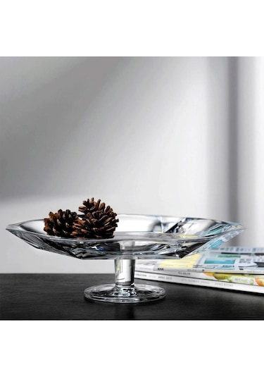 Paşabahçe Nude Ayaklı Servis Tabağı