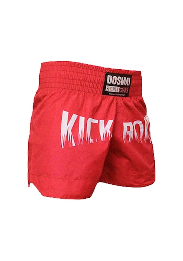 Dosmai Dijital Baskılı Kick Boks Spor Şort Kırmızı Kbs248 Kırmızı