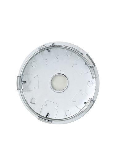 Jeehugo 4 Adet Abs Gümüş Araba Tekerlek Merkezi Kapakları - 56mm Ön Çapı, Modifikasyon Kiti