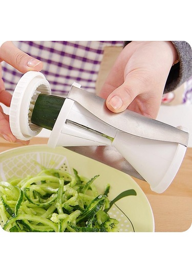Sebze Doğrayıcı - Çok İşlevli Manuel Spiralizer Spagetti Diğer