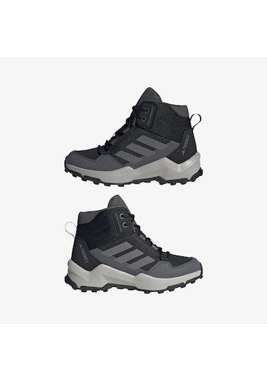 Adidas Terrex Ax4r Mid K Çocuk Siyah Spor Ayakkabı Düz If6520 Siyah