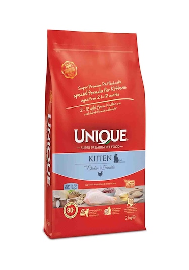 Unique Kitten Tavuklu Yavru Kedi Maması 2 Kg