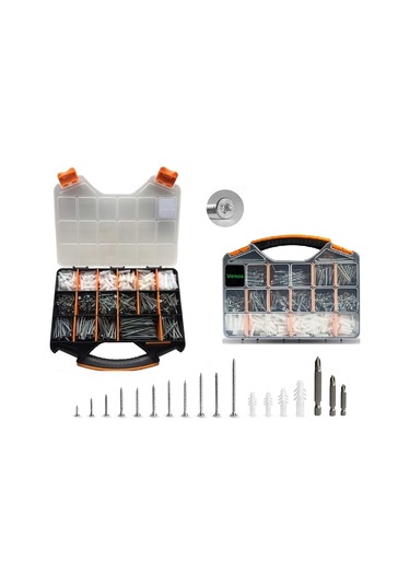 Venoa Svd784 Çantalı Tamir Montaj Dübel Vida Seti 784 Parça Diğer