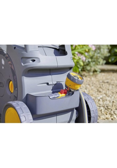 Hozelock 100488h Tekerlekli 35 M Hortumlu Otomatik Geri Sarmalı Hortum Toplama Makara Seti