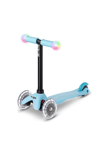 Micro Mini2grow Deluxe Magic 3 Tekerlekli Scooter Led Blue